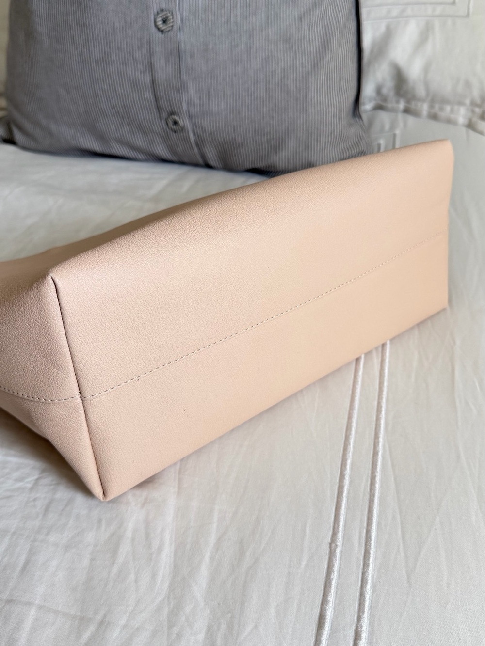 Cuyana Blush Pink Insert Organizer for SMALL structured tote - Picture 2 of 7